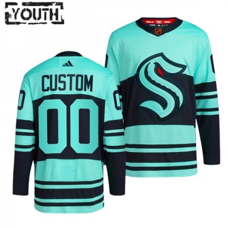 Seattle Kraken tröja Customized Adidas 2022-23 Isblå Reverse Retro 2.0 Authentic - NHL Tröjor Barn Seattle Kraken tröja Customized Adidas 2022-23 Isblå Reverse Retro 2.0 Authentic - NHL Tröjor Barn